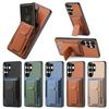 Fold Stand Card Slots Case Back Cover for Samsung S25 Plus/S26 Ultra, for Galaxy A37/A57/A17/A07 Wallet Back Cover