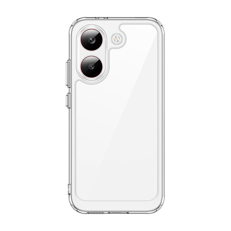For Poco X8 Pro Clear Case For Xiaomi Poco X8 Pro Cover Funda Coque Hard Translucent Soft Frame Phone Bumper Poco X8 Pro