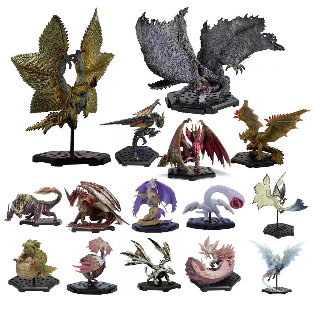 Monster Hunter World Iceborne Figura Modelli PVC Drago Caldo Figura d'Azione Giocattolo Decorazione Modello