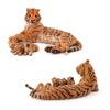 Solid Animal Park Wild Animal Model Simulation Children'S Toy, Forest Tiger Animal Model