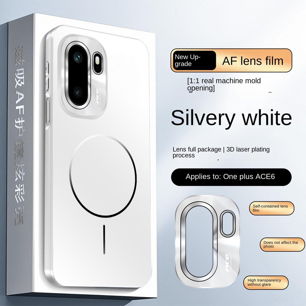 For OnePlus Ace 6 Colorful magnetic full lens protective scratch-resistant drop-proof phone case