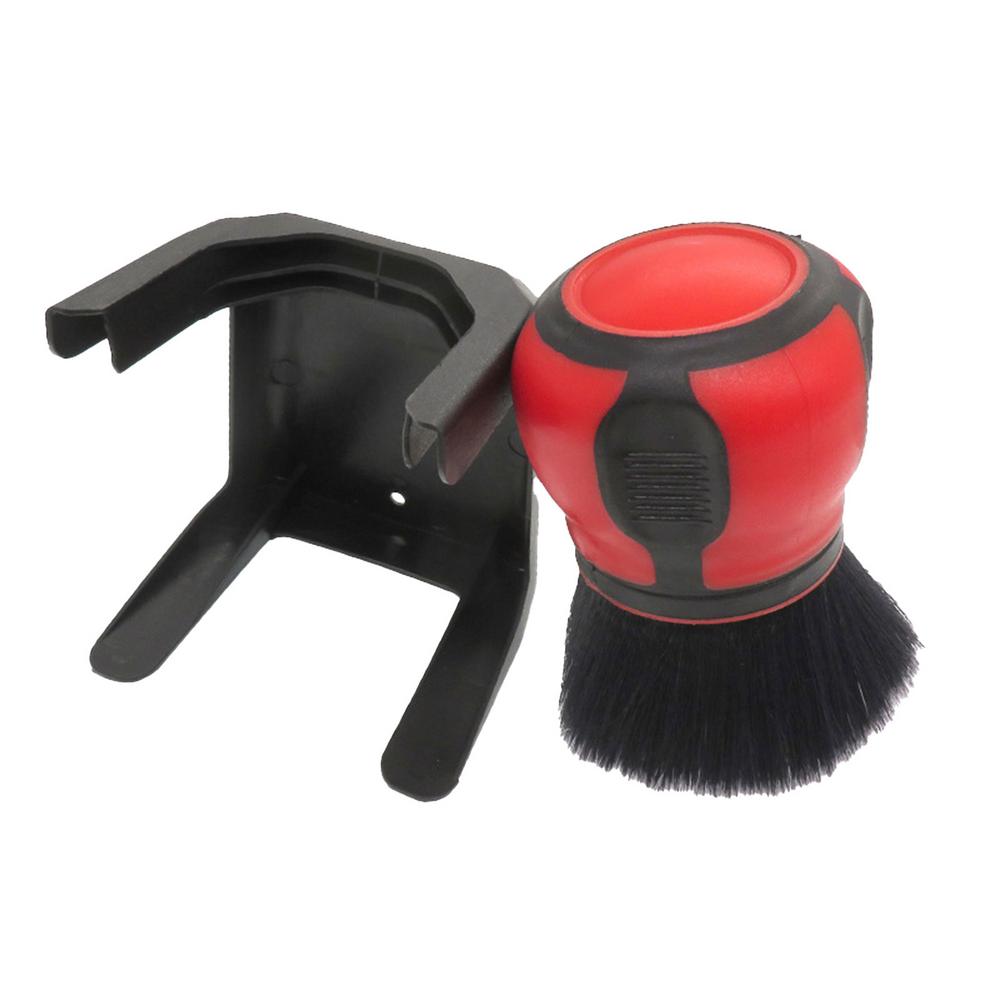 Štětce na detaily auta s držákem Auto Air Vent Cleaning Měkký kartáč Štětiny na interiér auta Čisticí štětec pro nástroj na čištění auta