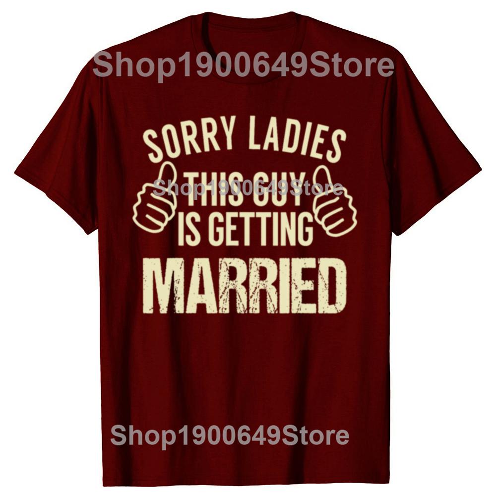 Grappige Vrijgezellenfeest Bruidegom Grafische T-shirts Mannen Dames Mode Casual T-shirt 100% Katoen Los Oversized Vrijgezellenfeest T-shirt