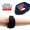 New Sports Pressurized Elbow Pads Breathable Pressurized Adjustable Arm Guards Tennis Basketball Sports Fitness Protective Gear