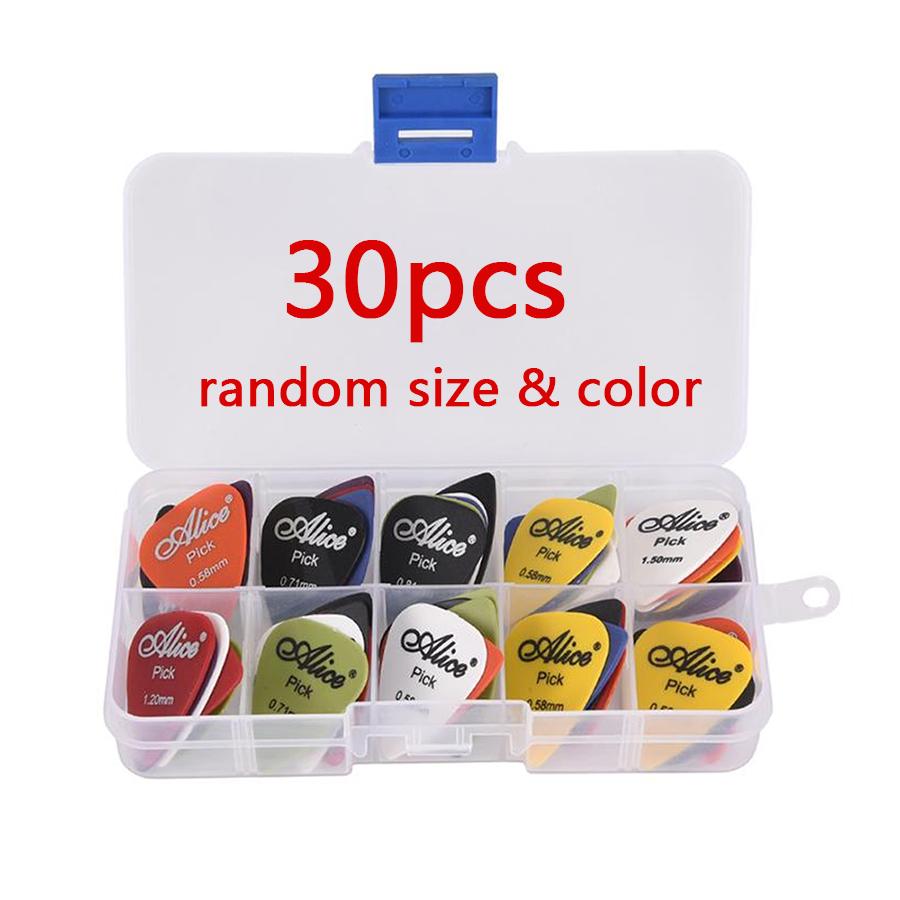 

30/50pcs Boxed Guitar Picks Indoor Outdoor Performance Accessories for Bass Guitar Ukulele String Instrument Music Lover XJM