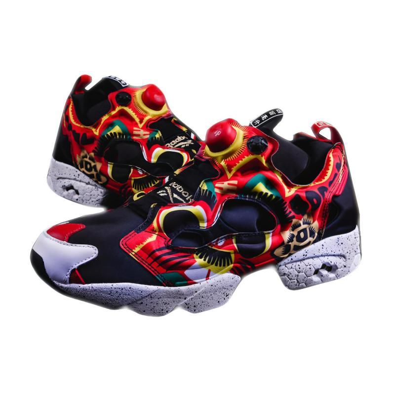 Reebok 400ml X Reebok Instapump Fury 3AM 'Paper Tiger' Sneakers EH1011