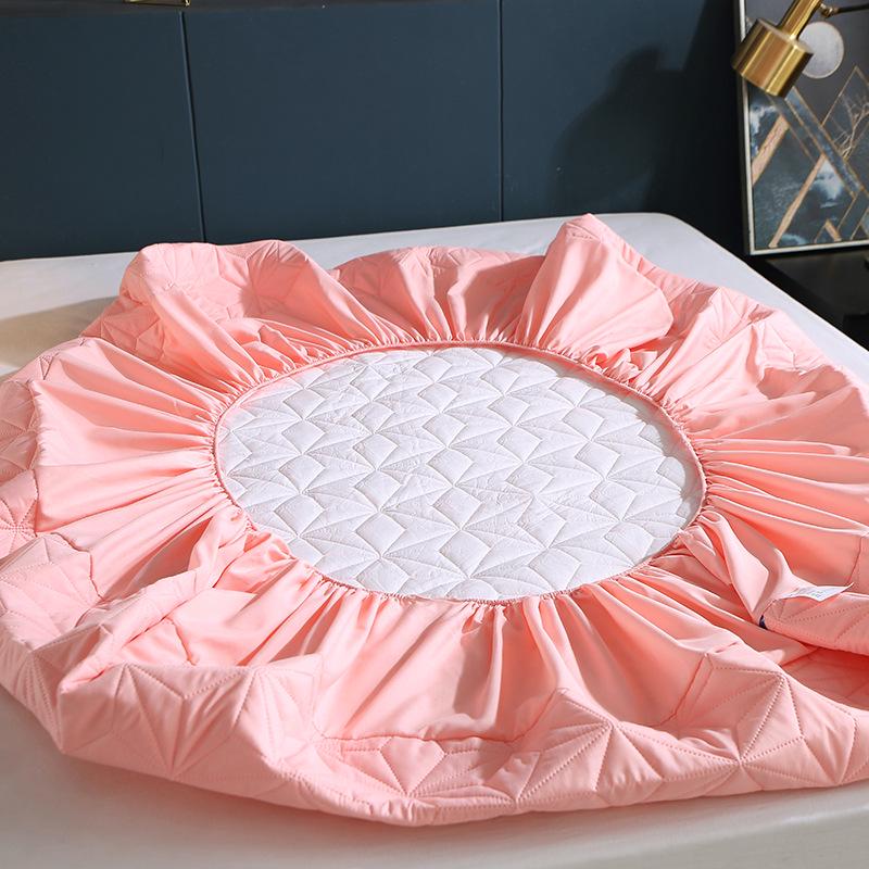 Quilted Waterproof Fitted Mattress Protector - Urine & Dirt Proof for Simmons, Hotels & B&Bs
