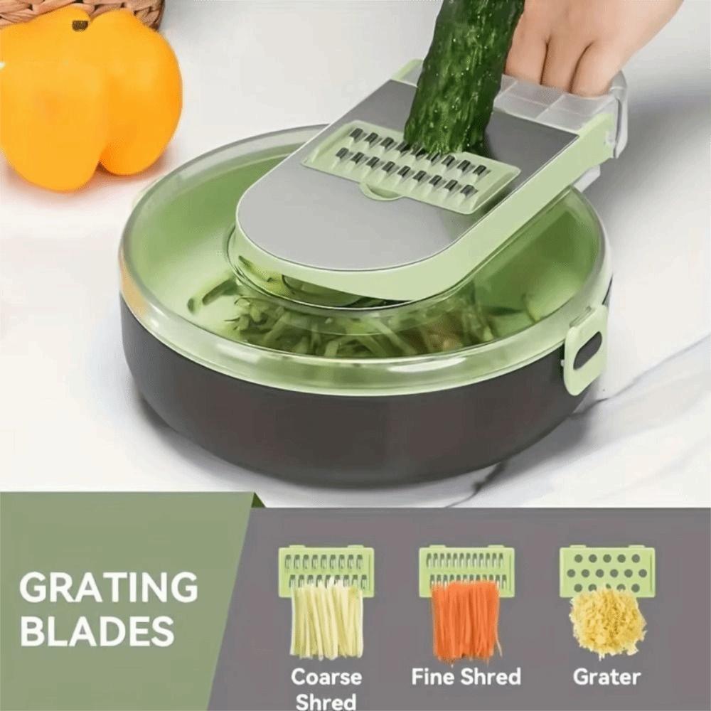 Hand Guard Multifunctional Vegetable Cutter Stainless Steel Kitchen Slicer Food Grater for Potato