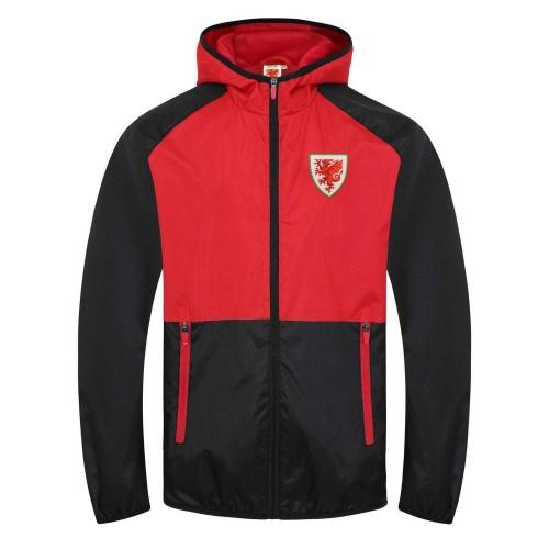 Wales Cymru Mens Crest Raglan Windbreaker