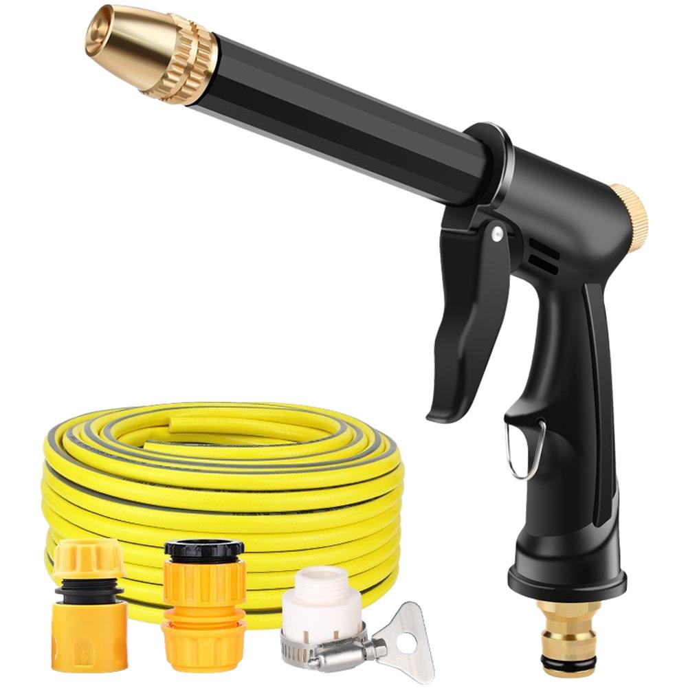 

Car Wash Sprayer Garden Hose Nozzle For Garden Watering High Pressure Water Flow Adjustable 360 Rotation Multiple Spray Patterns A