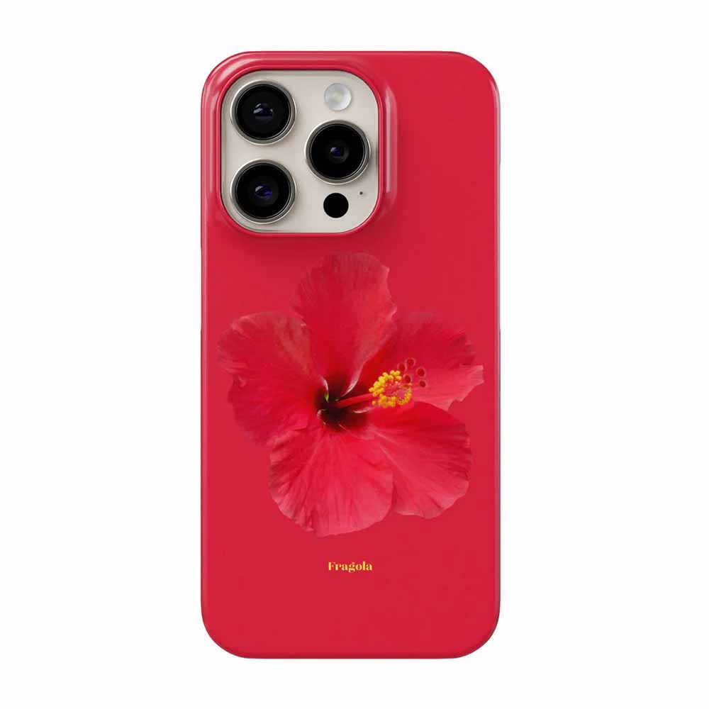 Floral Print Fragola Phone Case for iPhone 17 16e 16 15 14 13 12 11 X XS XR XSMAX 7 8 Air Pro Max Plus Double-layer Back Cover