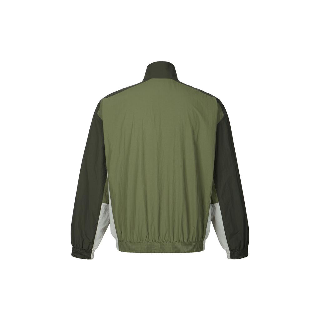 Nike Jackets Men's Olive Green Stand Collar Moderate Other HQ6110-222