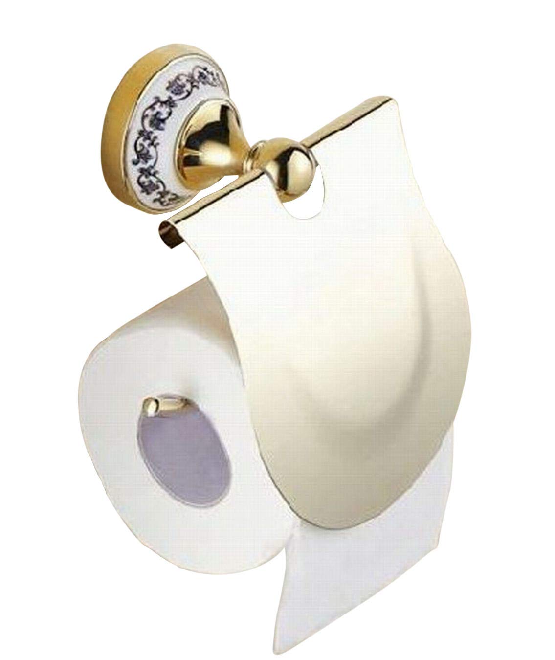 Держатель для туалетной бумаги в античном стиле, стильный и красивый, в европейском стиле (золото)