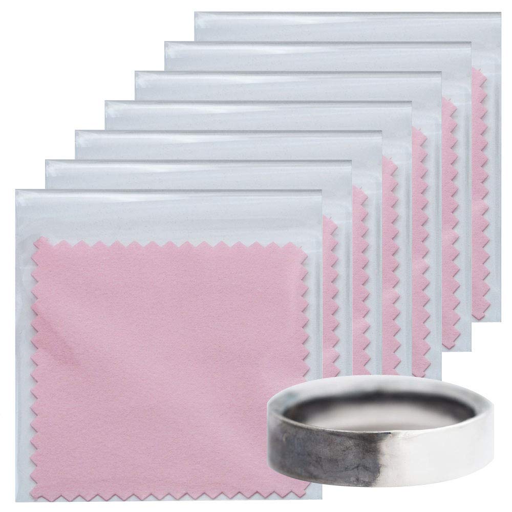

so0537 Silver Accessory Cleaner Polishing Cloth Duster Silver Polishing 7 Pieces 1 Piece Set [Brand Name 2PIECES] +