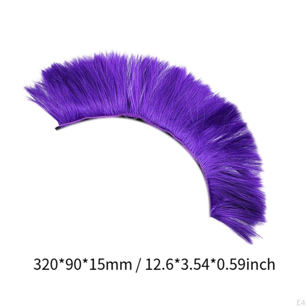 Helmet Cosplay Costume Headdress Lightweight Reusable Role Playing Hairpiece for Cycling Birthday