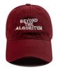 Wig Algorithm Washed Ball Cap - Burgundy