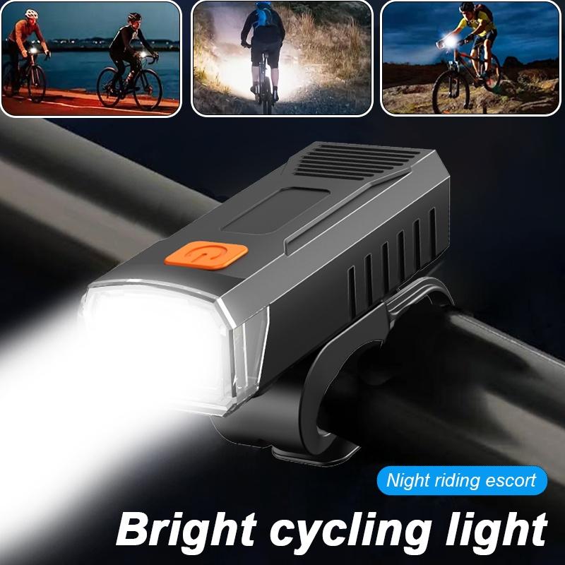 Bicycle Headlights Are Rechargeable and Easy To Install, with 3 Lighting Modes Suitable for All Bicycles, Mountains, and Highways