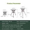 Portable Outdoor Gas Stove 4360W High Power Camping Gas Stove Adjustable Height Foldable Gas Burner Windproof Stove for BRS-69