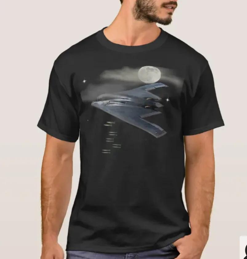 B2 Stealth Bomber TShirt Summer Cotton Short Sleeve ONeck Mens T Shirt New S3XL S