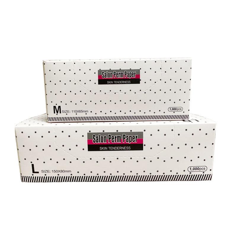 Ultra-Thin Reusable Perm Paper with Holes - Strong Absorbent Cotton for Hairdressing and Curling