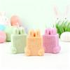 DIY Happy Easter Bunny Candle Silicone Mold Handmade Aroma Gypsum Resin Mold Easter Candle Making Supplies Resin Casting Mould