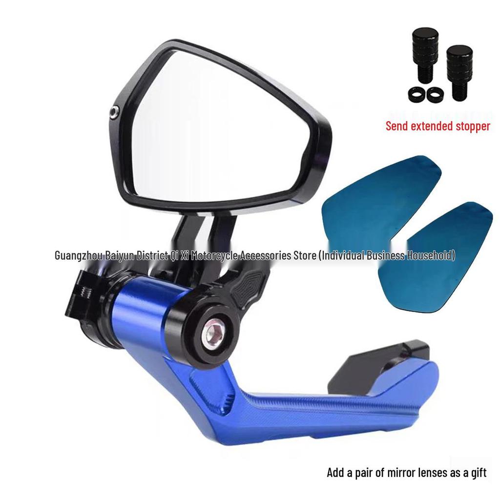 Compatible Handguard Rearview Mirror for Chunfeng NK650/800, NK250/450 – Racing Handguard with Reflective Mirror & Backup Camera.