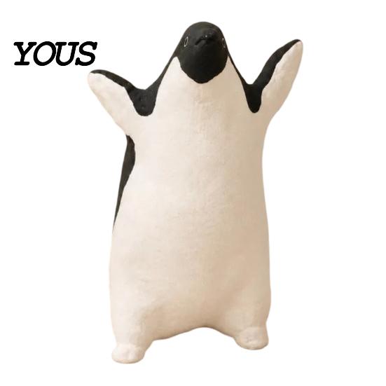 Feine Handwerkskunst Tischfigur Niedliche Pinguinfigur, Nordische Stil Kleine Tierstatue, Skurrile Einzigartige Geburtstagsgeschenke Schreibtisch Regal Dekor