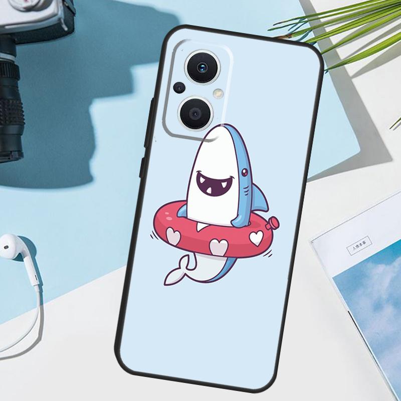 whale sharks Cover For OPPO Reno 14 F 12 11 10 13 Pro 11F 12F 13F 7 8 Lite OPPO Find X8 X6 X5 X9 Pro Case