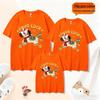2026 Year of the Horse Red T-Shirt: Pure Cotton Festive Family Matching Outfits for New Year Celebration- Short Sleeve Parent-Child Wear