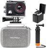 AKASO EK7000 Pro Action External Microphone Image 40m with Floating Handgrip Camera 20MP, Touchscreen, Type-C Support, Stabilization, Wi-Fi,