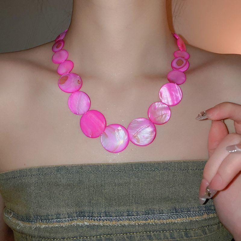 Summer Shell Necklace for Women Advanced Sense Resort Simple Fashion Choker Niche Versatile