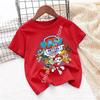Cool TShirt Skye Chase Summer Oneck Tops Boy Girl Number Tees Animal Baby Birthday Clothes Cartoon Casuals Tops