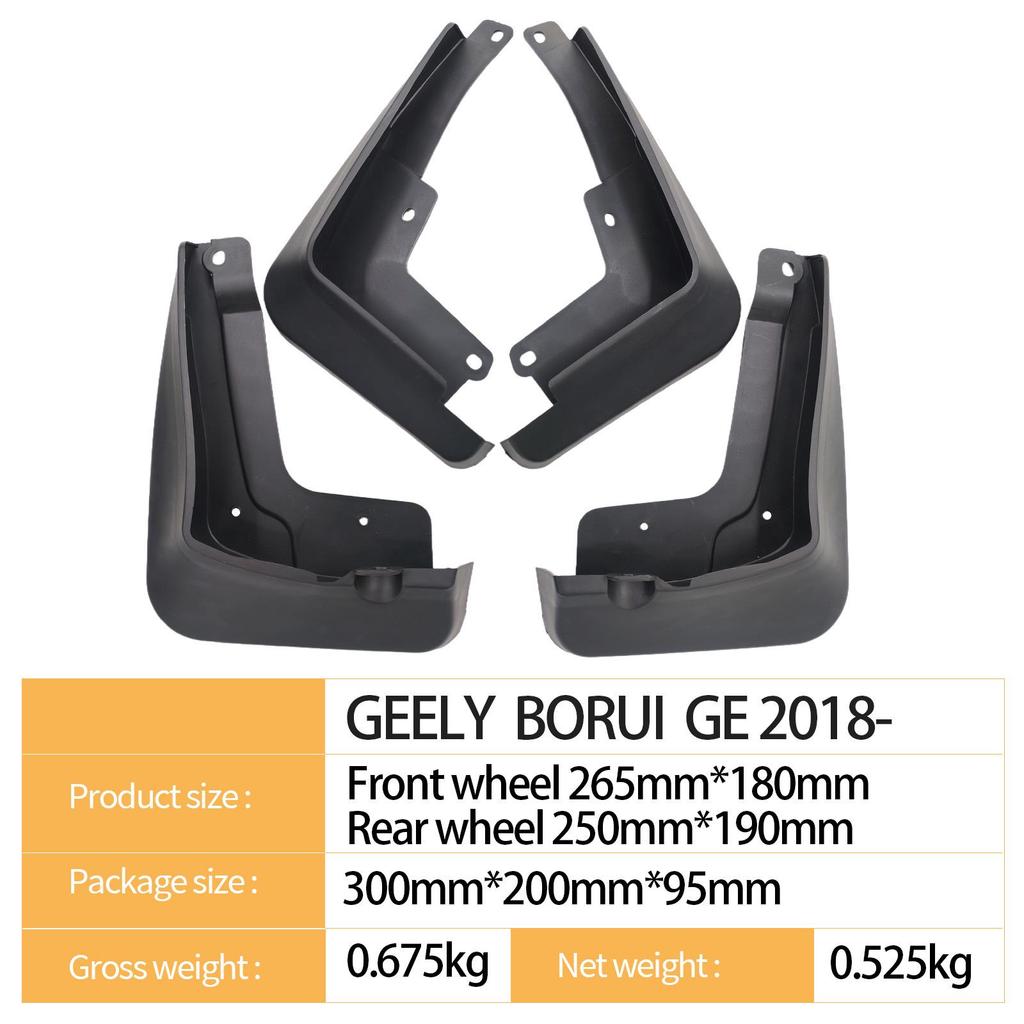 Geely Borui GE2018 Reifenschmutzfänger für den grenzüberschreitenden Handel