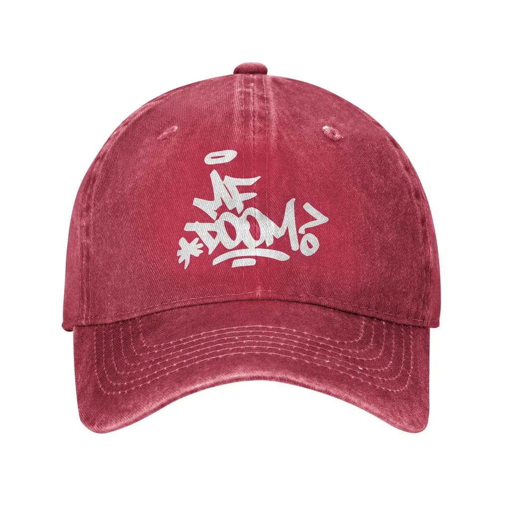 MF DOOMS Trucker Hat Accessories For Unisex Baseball Cap Vintage Headwear Sun Caps Adjustable
