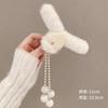 Winter Love Heart Plush Claw Clip Temperamental Tassel Hair Clip Fashion Girls Hair Accessories Clip