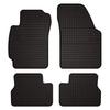 Dywaniki Samochodowe Gumowe Do: Honda HR-V I Crossover, 3 Drzwi (1999-2006) - Czarne, Dopasowane