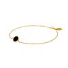 BE/GINS ROCA MINI ROUND ONYX BRACELET