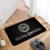 R-Royal E-Enfield Logo Room Mats Retro Multiple Choice Living Room Kitchen Rug Non-Slip Welcome Rug