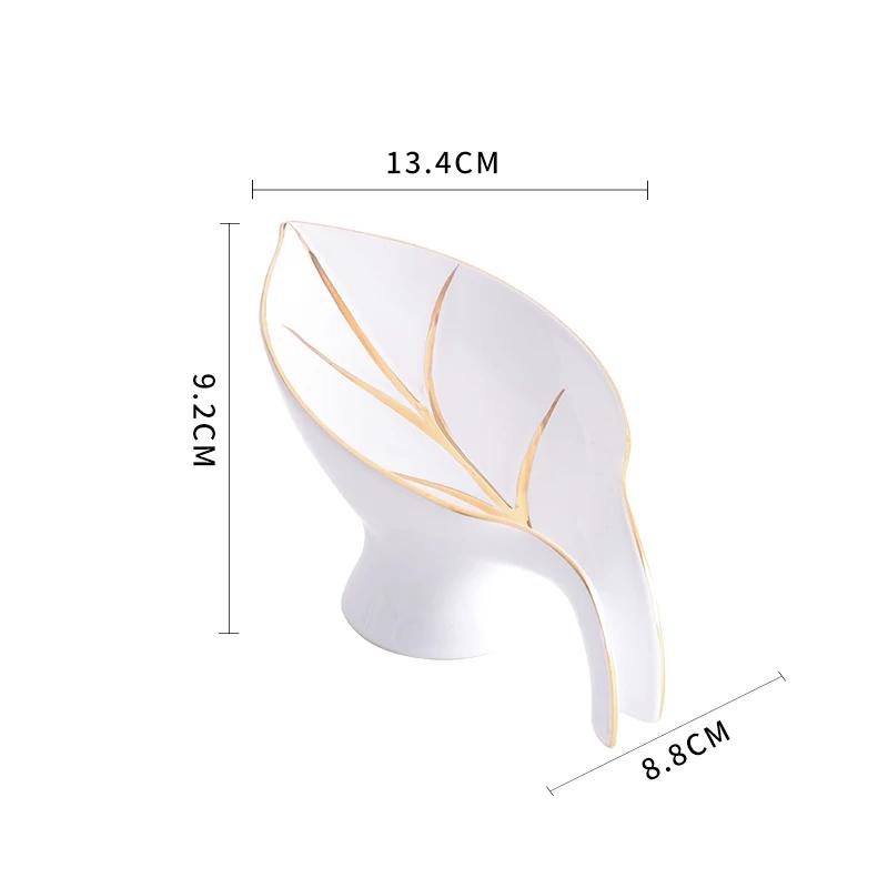 

Легкая Роскошь Керамическая Мыльница Слив Мыла Упаковочные Коробки Держатели для Мыла Кухонный Органайзер Рукав для Мыла Полки для Ванной