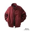 Men's Solid Color Stand Collar Waterproof Windbreaker Jacket American Style Outdoor Sports Climbing Streetwear Coat