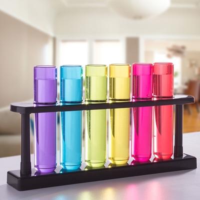 Set of 6 Shot Glasses In the Shape of Test Tubes