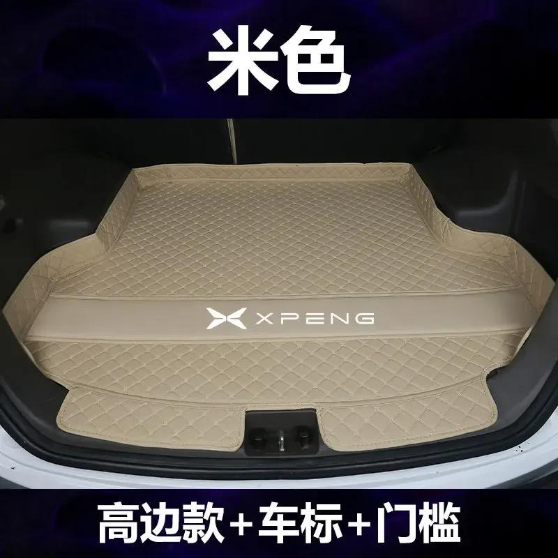 Car Trunk Mat for XPENG G6 XPENG G9 2023 2024 2025 Accessories Main Pad Retrofitting The Special Car Trunk Pad for Interior