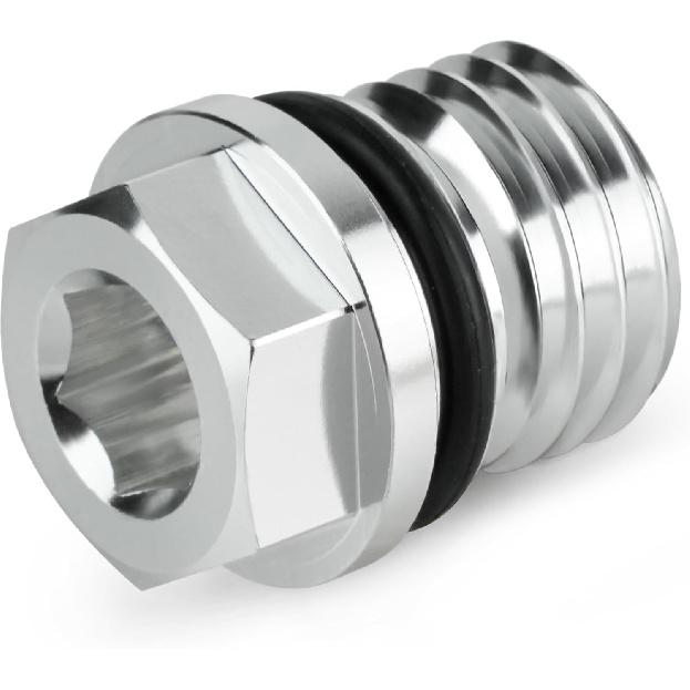 

Upgraded Aluminum Engine Oil Drain Plug w/O-Ring Compatible with EZ GO Golf Carts 2008-Up TXT & RXV,Some Kawasaki Engines Replaces 92066-0774 &