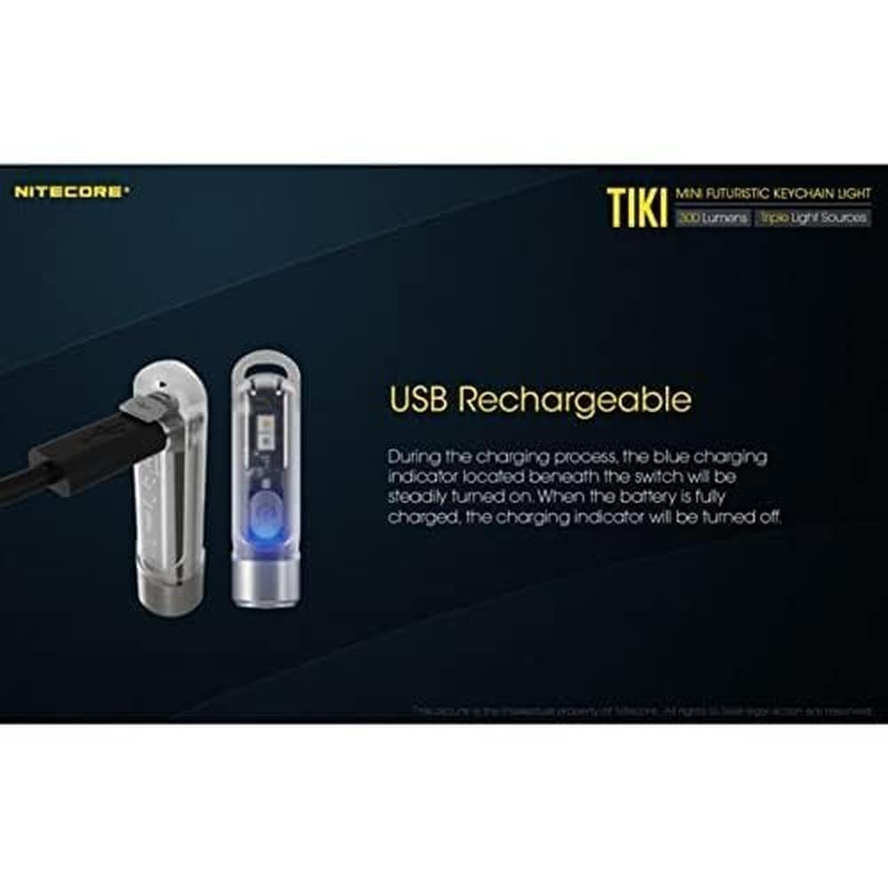 Nitecore LE Rechargeable LED Key Light Tiki/Tiki