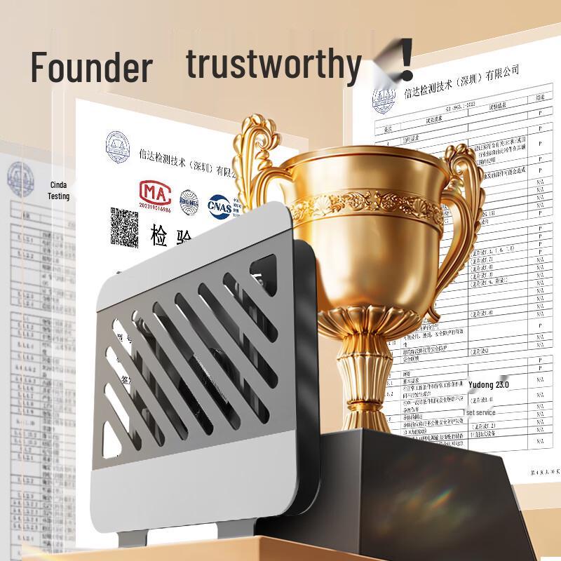 Founder Adjustable & Foldable Laptop Stand with 360° Rotation