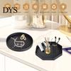 Men Personal Organizer Tray Silicone for Bathroom Kitchen Decorative Counter Soap Perfume Jewelry Countertop Keys Waterproof Non-Slip Dish Holder
