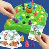 Kids Board Game 2-4 Players Funny Bunny Rabbit Trap Game Toy Rabbit Cross Country Race