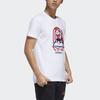 Adidas Neo Round Neck Straight T-Shirt Men Tops White GK1479