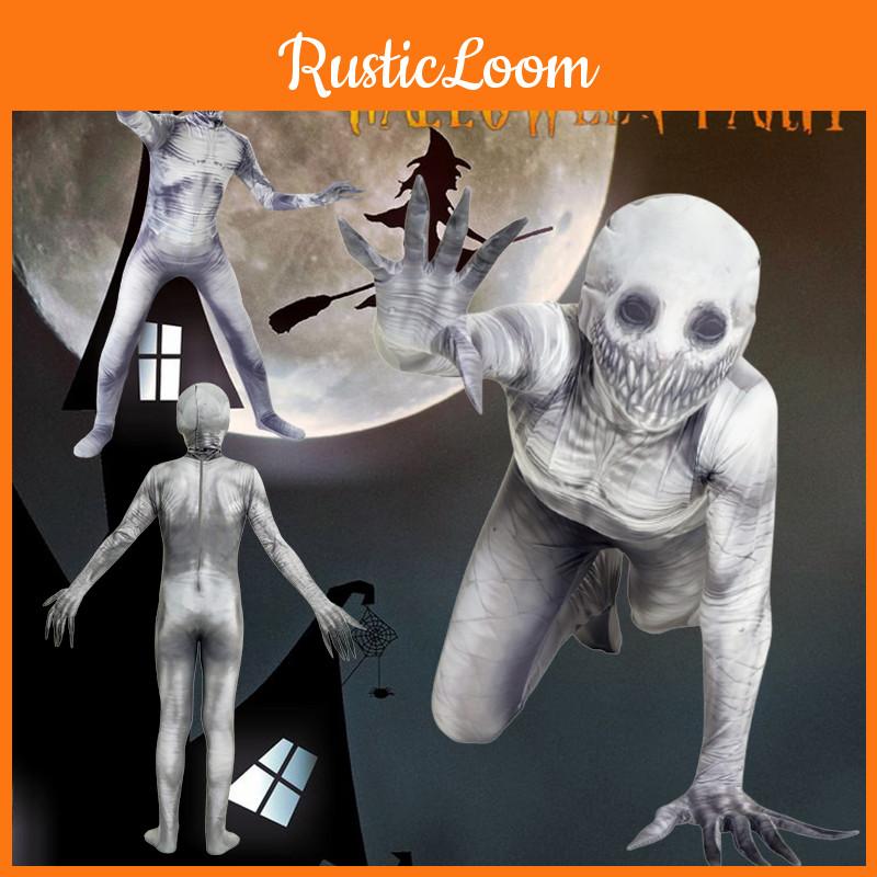 Creepypasta Horror Prop The Rake Morphsuit Costume For Kids And Adults