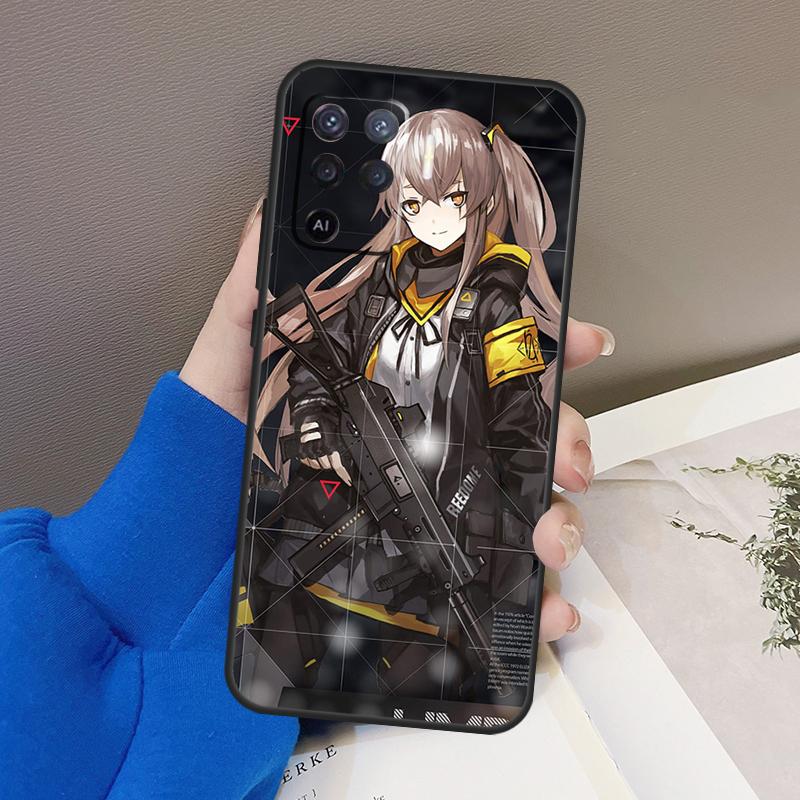 Girls Frontline Game Case For Oppo A76 A16 A96 A17 A18 A60 A80 A40 A38 A58 A78 A98 A94 A74 A54 A15 A57 A77 A5 Pro